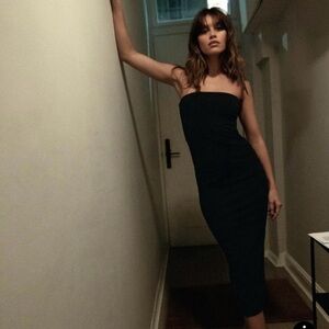 ZARA STRAPLESS DRESS